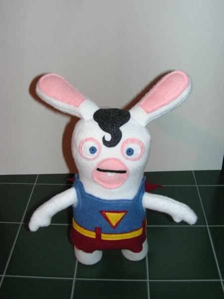 raving rabbid plush